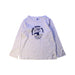 A Grey Long Sleeve T Shirts from Petit Bateau in size 4T for boy. (Front View)