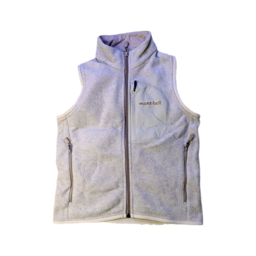A Grey Outerwear Vests from Mont-bell in size 4T for neutral. (Front View)
