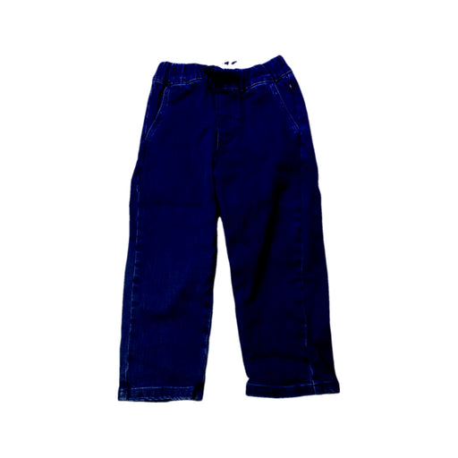 A Navy Jeans from Petit Bateau in size 4T for boy. (Front View)