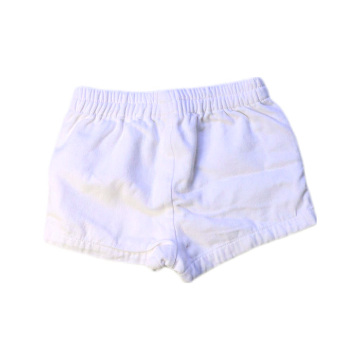 A White Shorts from Ralph Lauren in size 3-6M for neutral. (Back View)