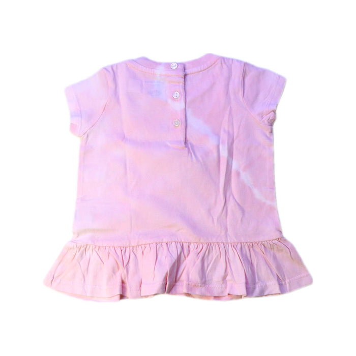 A Pink Short Sleeve Tops from Ralph Lauren in size 3-6M for neutral. (Back View)