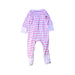 A White Onesies from Malabar Baby in size Newborn for girl. (Back View)