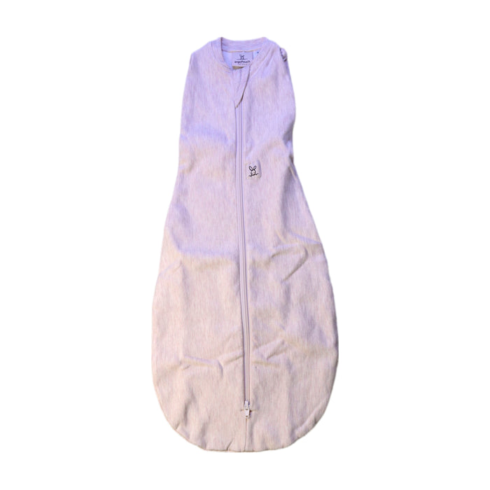 A Grey Sleepsacs from ErgoPouch in size 0-3M for neutral. (Front View)