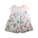 A Multicolour Short Sleeve Dresses from Petit Bateau in size 12-18M for girl. (Back View)