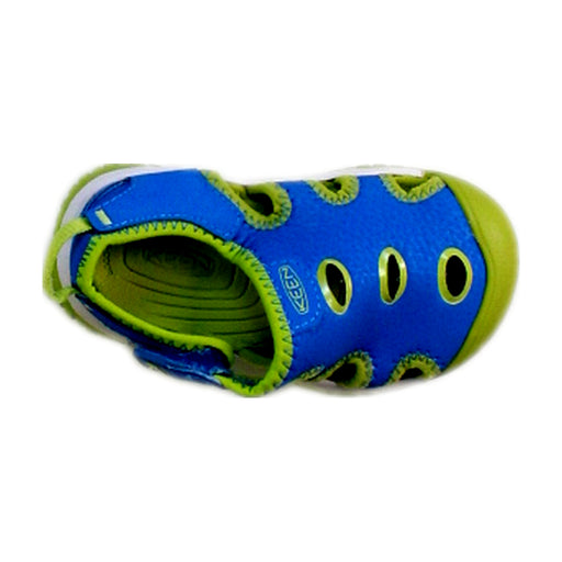 A Blue Aqua Shoes from Keen in size 18-24M for neutral. (Front View)