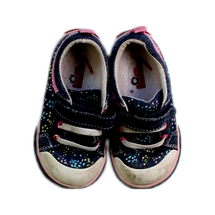 A Pink Sneakers from See Kai Run in size 18-24M for girl. (Back View)