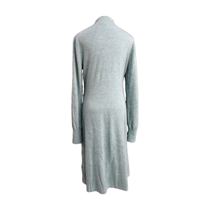 A Grey Sweater Dresses from Seraphine in size Maternity-S for maternity. (Back View)