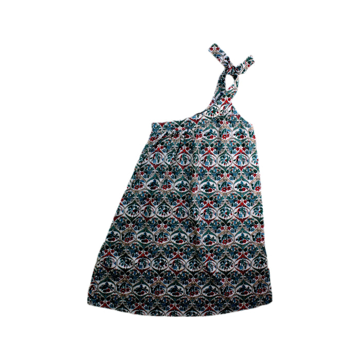 A Multicolour Sleeveless Dresses from Little Mercerie in size 2T for girl. (Front View)