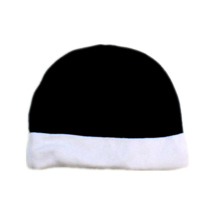 A Black Beanies from Air Jordan in size 6-12M for boy. (Back View)