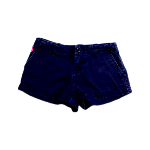 A Navy Shorts from Polo Ralph Lauren in size 4T for girl. (Front View)