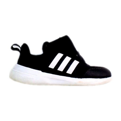 A Black Sneakers from Adidas in size 3T for neutral. (Front View)