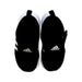 A Black Sneakers from Adidas in size 3T for neutral. (Back View)