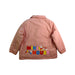 A Pink Puffer/Quilted Coats & Outerwear from Miki House in size 2T for girl. (Back View)