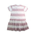 A Pink Short Sleeve Dresses from Petit Main in size 4T for girl. (Back View)