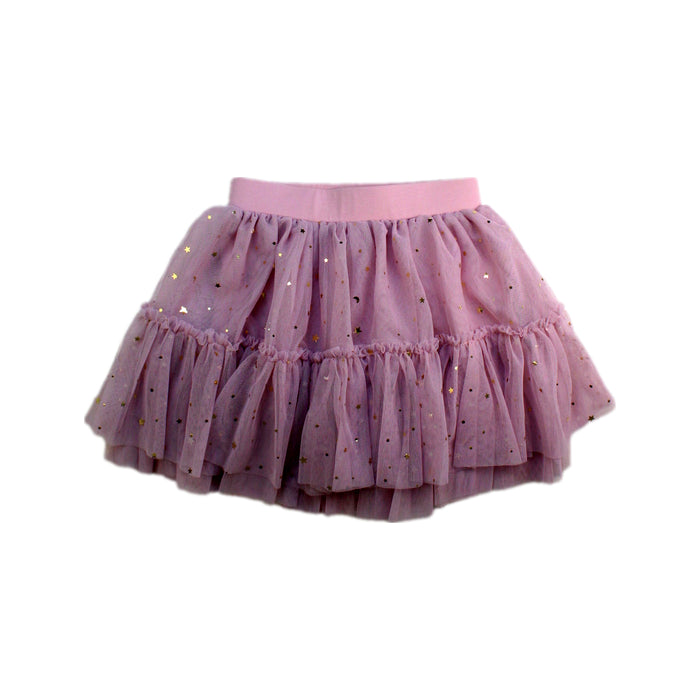 A Pink Tulle Skirts from Dolly by Le Petit Tom in size 12-18M for girl. (Front View)
