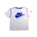 A White Short Sleeve T Shirts from Nike in size 4T for boy. (Front View)