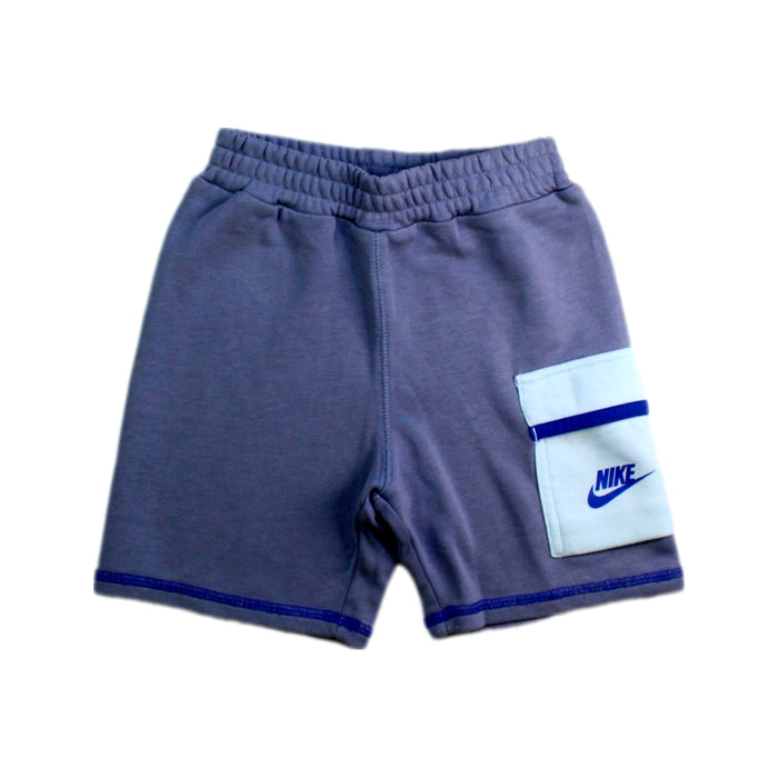 A Grey Shorts from Nike in size 4T for boy. (Front View)