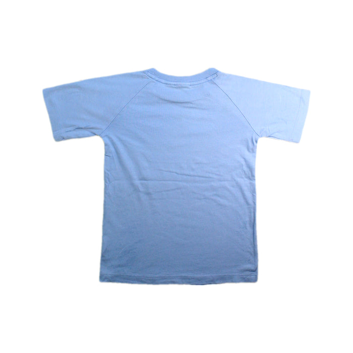 A Blue Short Sleeve T Shirts from Adidas in size 4T for boy. (Back View)