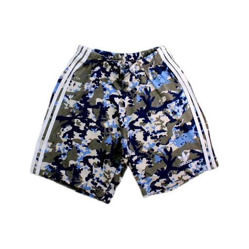 A Blue Shorts from Adidas in size 4T for boy. (Front View)
