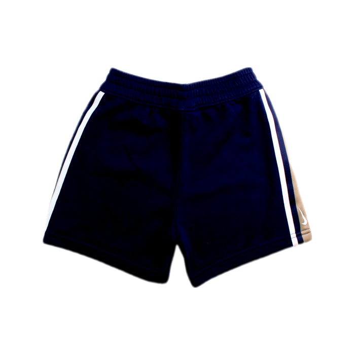 A Navy Shorts from Nike in size 4T for boy. (Back View)