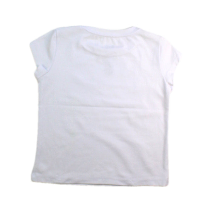 A White Short Sleeve T Shirts from Nike in size 3T for girl. (Back View)