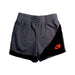 A Grey Shorts from Nike in size 4T for boy. (Front View)