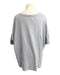 A Grey Short Sleeve Tops from Seraphine in size Maternity-S for maternity. (Back View)