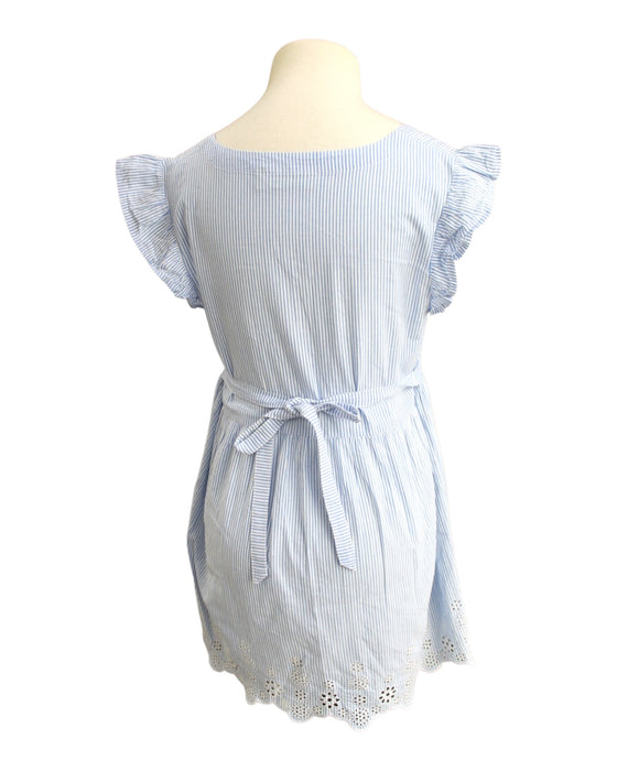 A Blue Sleeveless Tops from Jojo Maman Bébé in size Maternity-S for maternity. (Back View)