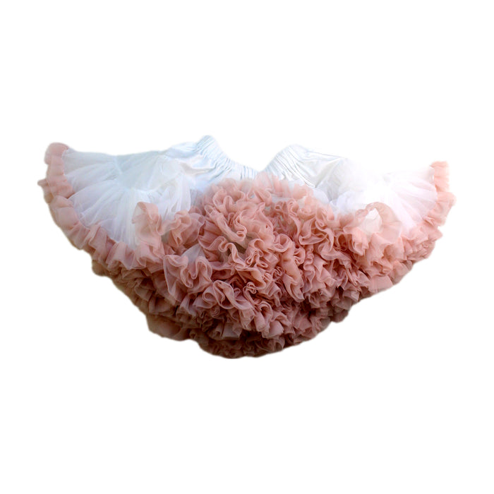 A Pink Tulle Skirts from Dolly by Le Petit Tom in size 12-18M for girl. (Front View)