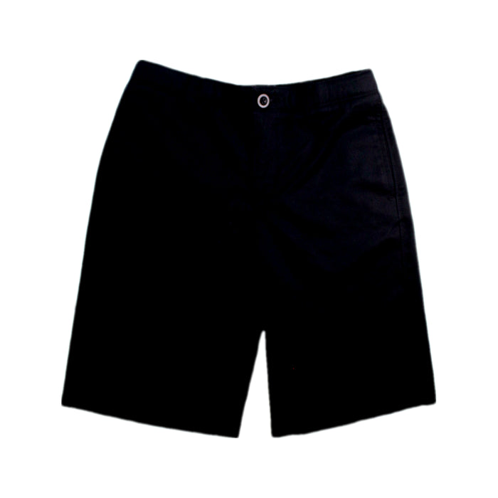 A Black Shorts from Under Armour in size 12Y for boy. (Front View)