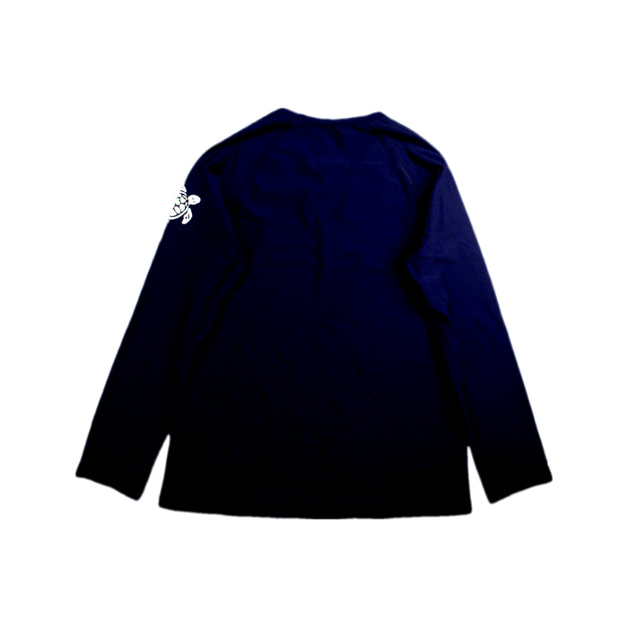 A Navy Rash Guards from Vilebrequin in size 12Y for boy. (Back View)