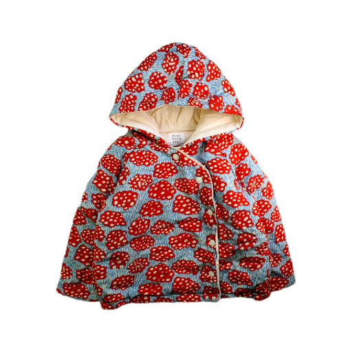 A Red Puffer/Quilted Coats & Outerwear from Mimi Mono in size 4T for girl. (Front View)