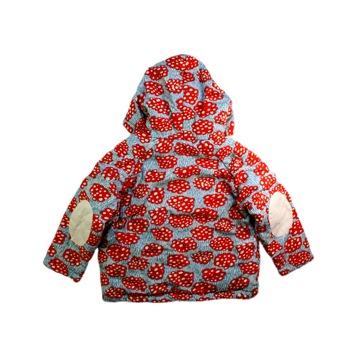 A Red Puffer/Quilted Coats & Outerwear from Mimi Mono in size 4T for girl. (Back View)