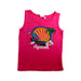 A Pink Sleeveless Tops from Rip Curl in size 4T for girl. (Front View)