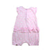 A Pink Sleeveless Rompers from Kissy Kissy in size 6-12M for girl. (Back View)