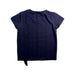 A Navy Short Sleeve T Shirts from Momonittu in size 12-18M for neutral. (Back View)