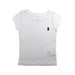 A White Short Sleeve T Shirts from Polo Ralph Lauren in size 2T for girl. (Front View)