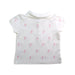 A White Short Sleeve Polos from Ralph Lauren in size 12-18M for girl. (Back View)