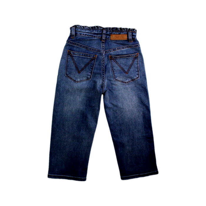 A Blue Jeans from Molo in size 6T for girl. (Back View)