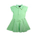 A Green Short Sleeve Dresses from Polo Ralph Lauren in size 4T for girl. (Front View)
