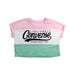 A Pink Short Sleeve T Shirts from Converse in size 2T for girl. (Front View)
