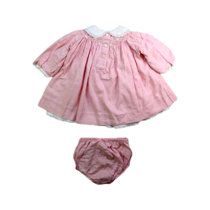 A Pink Dress Sets from Ralph Lauren in size 0-3M for girl. (Back View)