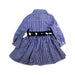 A Blue Long Sleeve Dresses from Ralph Lauren in size 3-6M for girl. (Back View)