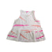 A White Sleeveless Dresses from The Bonnie Mob in size 12-18M for girl. (Front View)