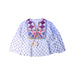 A White Long Sleeve Tops from Bonne Mere in size 4T for girl. (Front View)