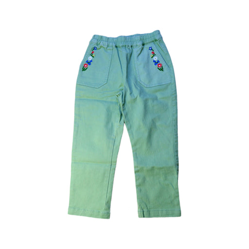 A Green Casual Pants from Boden in size 4T for girl. (Front View)