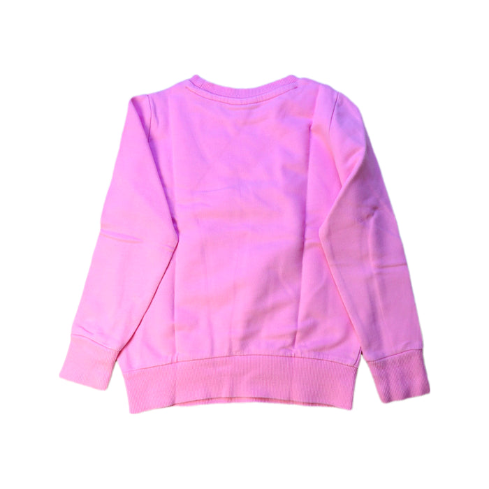 A Pink Crewneck Sweatshirts from Seed in size 4T for girl. (Back View)