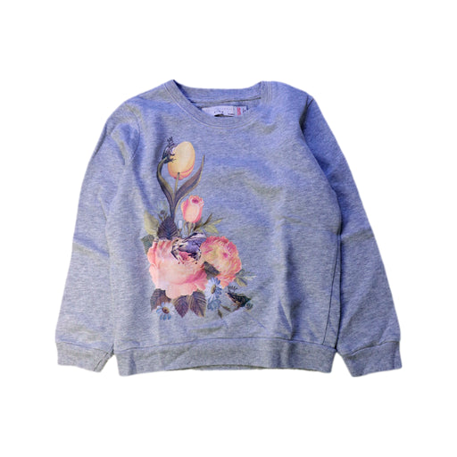 A Grey Crewneck Sweatshirts from Stella McCartney in size 4T for girl. (Front View)
