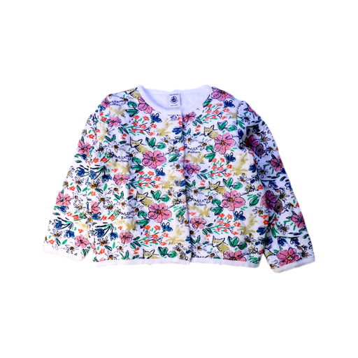 A Multicolour Cardigans from Petit Bateau in size 4T for girl. (Front View)