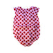 A Red Sleeveless Rompers from Seed in size 18-24M for girl. (Back View)